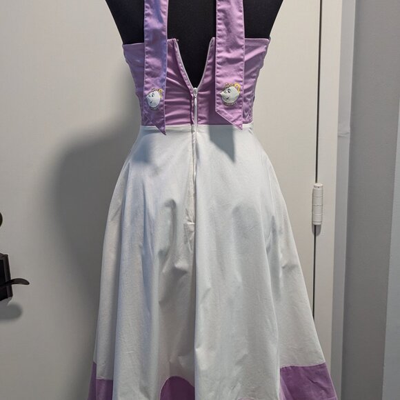 Disney Parks Exclusive Chip Dress XS Beauty & the Beast Dapper Day Disneybound - Picture 8 of 13